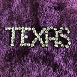1930’s Vintage Texas Rhinestone Brooch